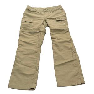 The North Face T150+T550 Short Court Outdoor Hiking Cargo Pants Womens Size 8